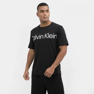 Koszulki sportowe męskie - Męska koszulka treningowa CALVIN KLEIN MEN 00GMS3K102 - czarna - Calvin Klein - grafika 1