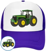 Czapki i chusty sportowe męskie - CZAPKA Z DASZKIEM TRAKTOR TRAKTORY DLA DZIECI NIEBIESKA BEJSBOLÓWKA - miniaturka - grafika 1