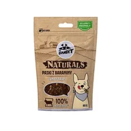 Przysmaki dla psów - MR. BANDIT NATURALS -paski z baraniny 100% mięsa 80g - miniaturka - grafika 1