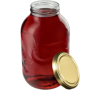 Słój Alen 5000ml 100mm + wieczko złote 1 szt. - Pojemniki kuchenne - miniaturka - grafika 1