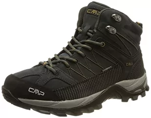 CMP Męskie buty trekkingowe Rigel Mid Shoe Wp, Antracite Flash Orange, 41 EU - Buty trekkingowe męskie - miniaturka - grafika 1