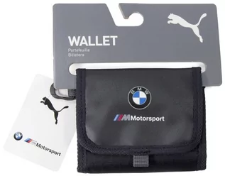 Portfele - Portfel PUMA BMW MOTORSPORT kieszeń na bilon 053468-01 - grafika 1