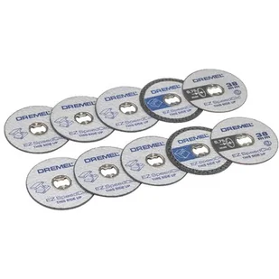 Dremel SpeedClic zestaw 10 tarcz do cięcia i trzpień SpeedClick 2615S690JA - Materiały ścierne - miniaturka - grafika 1