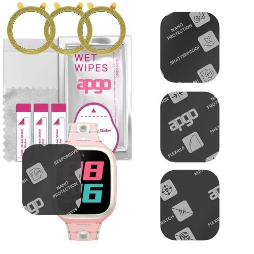 3x szkło Hybrydowe MATOWE do Mibro Kids Watch Phone P5, zamiennik hartowanego