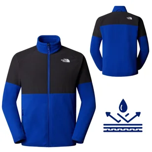 Polar męski The North Face Glacier Heavy Full Zip NF0A89JG r.S - Bluzy męskie - miniaturka - grafika 1
