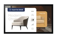 Monitory reklamowe i wyświetlacze - Samsung QM32C-T Płaski panel Digital Signage 81,3 cm (32") LCD Wi-Fi 400 cd/m² Full HD Czarny Ekran dotykowy Tizen 7.0 16/7 - miniaturka - grafika 1
