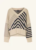 Swetry damskie - Boss Sweter Fudali beige - BOSS - miniaturka - grafika 1