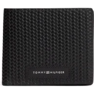 Portfele - Tommy Hilfiger Skórzany portfel - miniaturka - grafika 1