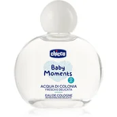 Wody i perfumy męskie - Chicco Baby Moments Refreshing and Delicate woda kolońska dla dzieci od urodzenia 100 ml - miniaturka - grafika 1