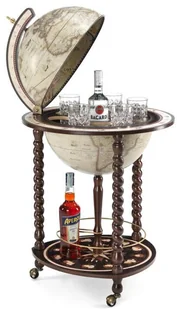 Globus barek globobar globobarek Zoffoli 93x55 Explora - Old White Z.1010.AV - Globusy - miniaturka - grafika 1