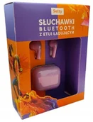 Słuchawki - SETTY BT TWS STWS-09 LAWENDOWE - miniaturka - grafika 1