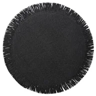 Obrusy i serwetki - Podkładka JOSE średnica 38 cm czarny - miniaturka - grafika 1