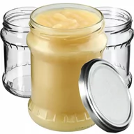 Pojemniki kuchenne - Słoiki Kisko 500ml 48 szt. 82mm + wieczka srebrne - miniaturka - grafika 1