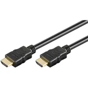 Kable komputerowe i do monitorów - Kabel Goobay High Speed HDMI z Ethernetem 61163 Czarny, HDMI do HDMI, 10 m - miniaturka - grafika 1