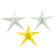 Ozdoby bożonarodzeniowe - Zawieszka świąteczna gwiazdka 30 cm - miniaturka - grafika 1
