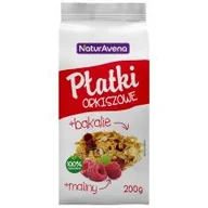 Zdrowa żywność - NaturAvena PŁATKI ORKISZOWE Z MALINĄ 200G - miniaturka - grafika 1