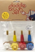 Zestawy naczyń dla dzieci - DoddleBags, Saszetki/Pędzelki, zestaw - miniaturka - grafika 1