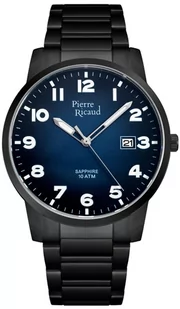 Zegarek Zegarek Pierre Ricaud P60045.B125Q - Zegarki męskie - miniaturka - grafika 1