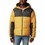 Odzież trekkingowa damska - Kurtka Turystyczna Puchowa Męska Columbia Pike Lake II Hooded Jacket - miniaturka - grafika 1