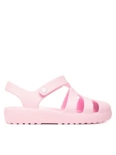 Crocs Sandały Classic Fisherman K 210625 Różowy - Buty dla dziewczynek - miniaturka - grafika 1