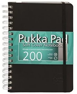 Pukka Pad Kołonotatnik soft cover A5 Czarny - Szkolne artykuły papiernicze - miniaturka - grafika 1