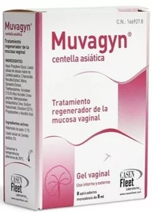 Płyn do higieny intymnej Casen Recordati Muvagyn Centella Asiatica 5 ml (8470001669278) - Płyny do higieny intymnej - miniaturka - grafika 1