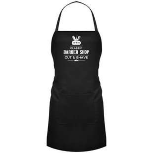 Classic Barber - Fartuch Na Prezent Dla Barbera - Fartuchy i rękawice kuchenne - miniaturka - grafika 1