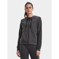 Bluzy sportowe damskie - Bluza sportowa damska Under Armour Rival Terry Full Zip Hoodie - miniaturka - grafika 1
