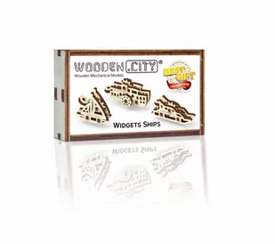 Wooden.City, puzzle 3D Widgets Statki - Puzzle - miniaturka - grafika 1