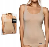 Koszulki i topy damskie - ATLANTIC 198 koszulka damska na ramiączkach TANK TOP PODKOSZULEK - XXL - miniaturka - grafika 1