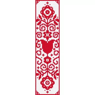 Haft krzyżykowy - Zestaw do haftu - Zakładka etniczna - Pasmanteria - miniaturka - grafika 1