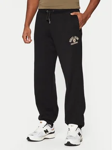 Guess Spodnie dresowe M5RB52 KCPR1 Czarny Regular Fit - Spodnie sportowe męskie - miniaturka - grafika 1