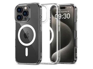 Etui IPHONE 16 PRO MAX Tech-Protect FlexAir Hybrid MagSafe Clear transparentne - Etui i futerały do telefonów - miniaturka - grafika 2