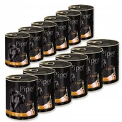 Mokra karma dla psów - Dolina Noteci Karma Piper Przepiórka 12x800g - miniaturka - grafika 1