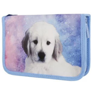 Piórnik 1zamek 2klapki bez wyposażenia Doggy STARPAK 506135 - Piórniki - miniaturka - grafika 1