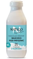 Kosmetyki do kąpieli - Natigo By Nature, Mleczko Nawilżające Pod prysznic, Kokos 400ml - miniaturka - grafika 1