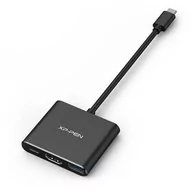 Tablety graficzne - Hub USB XPPen 3v1 USB-C (ACW01) Czarny - miniaturka - grafika 1