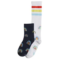 Skarpetki damskie - Skarpety adidas Rainbow (kolor Wielokolorowy) - miniaturka - grafika 1