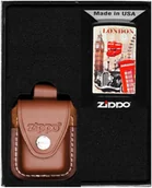 Trafika - Zestaw ZIPPO Zapalniczka LONDON DESIGN Prezentowy No2 - miniaturka - grafika 1