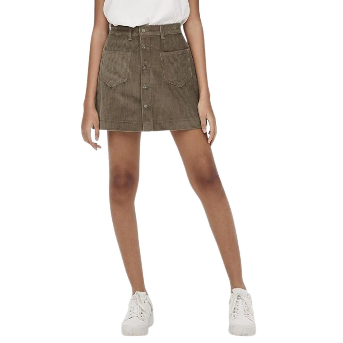 Spódnica damska Only Amazing Corduroy sztruksowa mini-M