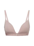 Biustonosze - Tommy Hilfiger Biustonosz damski na fiszbinach Kobiety różowy jednolity, S - miniaturka - grafika 1