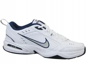 Buty sportowe męskie - Nike Air Monarch IV 415445 102 Buty Męskie Białe - miniaturka - grafika 1