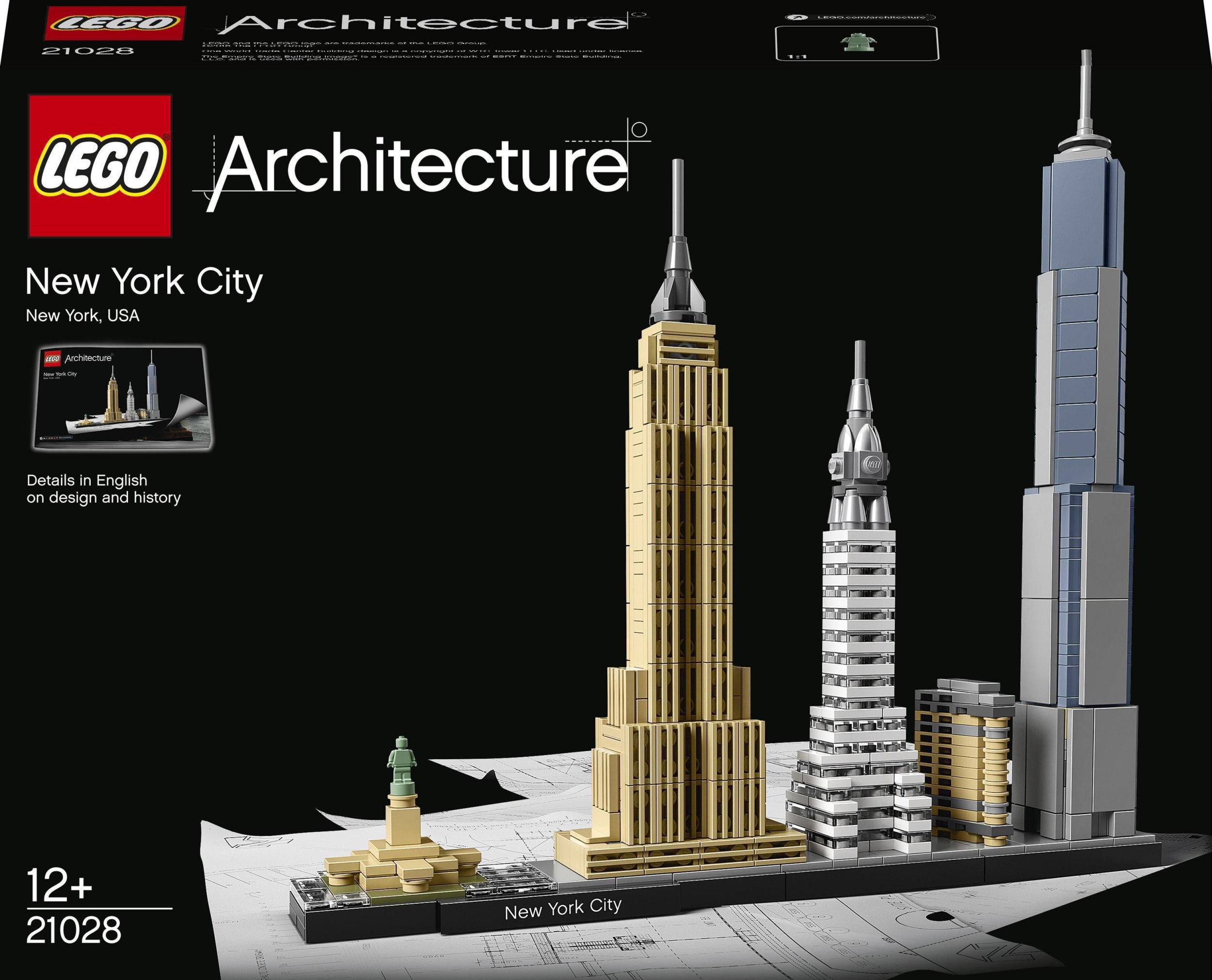 LEGO ARCHITECTURE 21028 6szt Nowy Jork