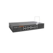 Przełączniki KVM - DLINK DGS-1016D/E D-Link GigaExpress Switch 16x1000Mbit (RJ45) - miniaturka - grafika 1