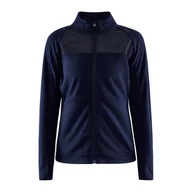 Bluzy sportowe damskie - Damska Bluza CRAFT ADV EXPLORE FLEECE MIDLAYER W 1910397-396000 – Granatowy - miniaturka - grafika 1