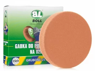 BOLL Gąbka do polerowania na rzep 2,5cm średnia pomarańczowa) 150mm WB13-8809 - Akcesoria do mycia samochodu - miniaturka - grafika 1