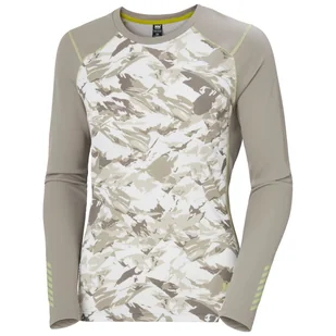Helly Hansen Lifa Active Graphic Crew, damskie, lastryko - Koszulki sportowe damskie - miniaturka - grafika 1