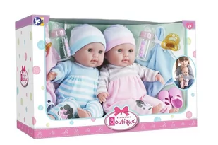 Lalki Noni bliźniaki z akcesoriami dwa bobasy - Lalki dla dziewczynek - miniaturka - grafika 1