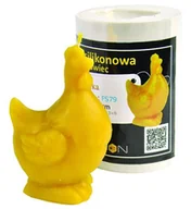 Świece - Silikonowa Forma Na Świece "Kurka" - Wzór Fs79 - miniaturka - grafika 1