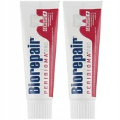 Pasty do zębów - 2x Pasta do zębów BIOREPAIR Peribioma Pro 75 ml - miniaturka - grafika 1